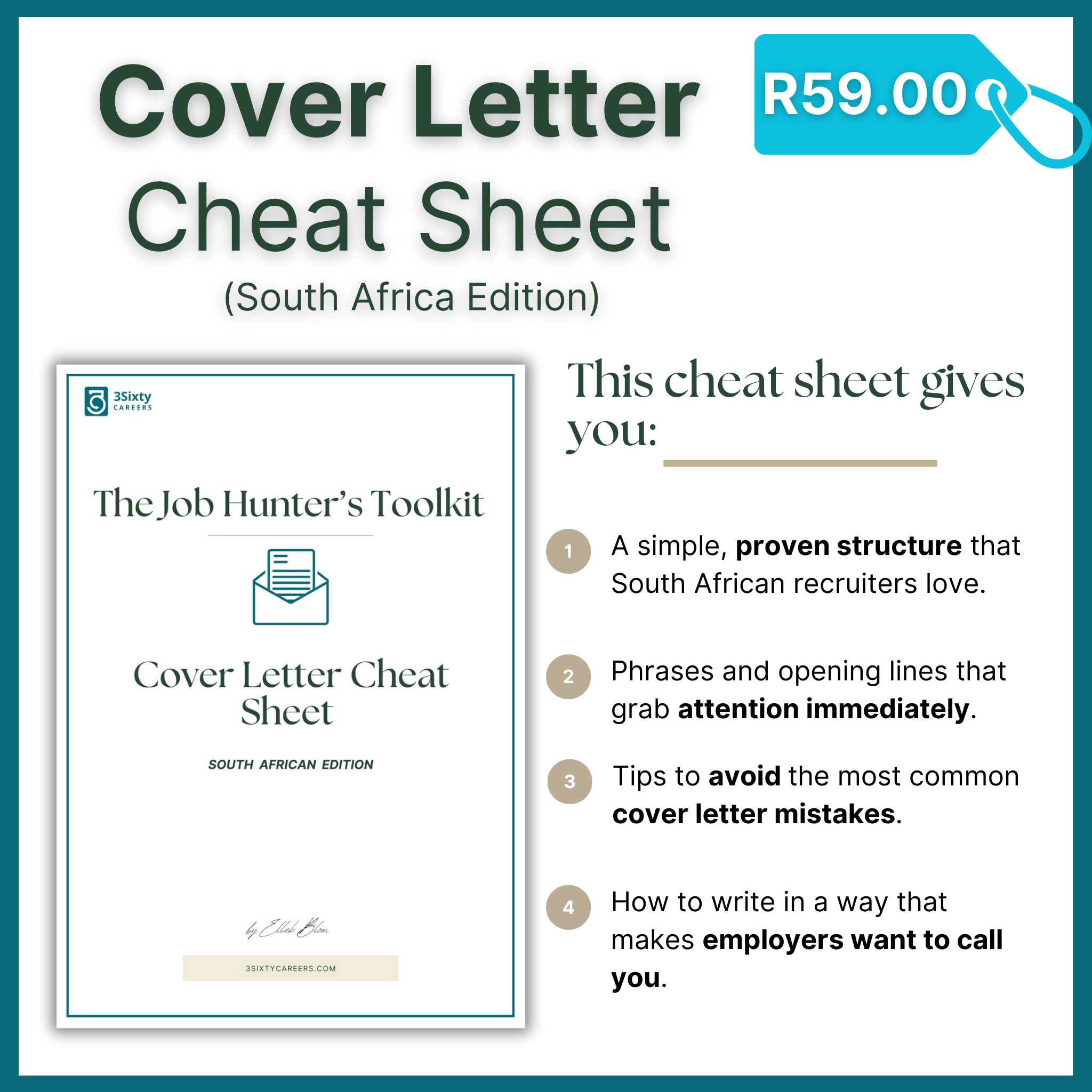 Cover Letter Cheat Sheet (South Africa Edition)